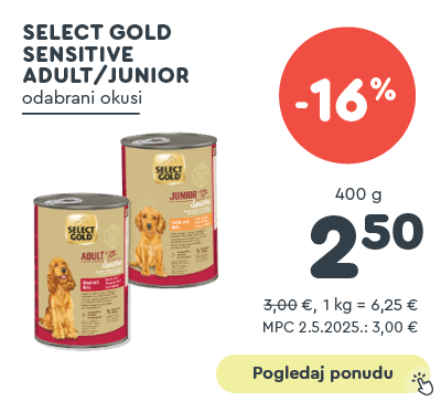 Akcijska ponuda mokre hrane za pse