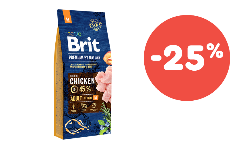 Brit Premium by Nature Adult Medium Breed