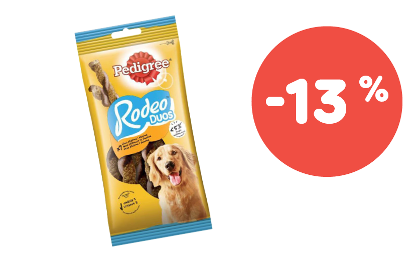 Pedigree Rodeo Duo, 123 g
