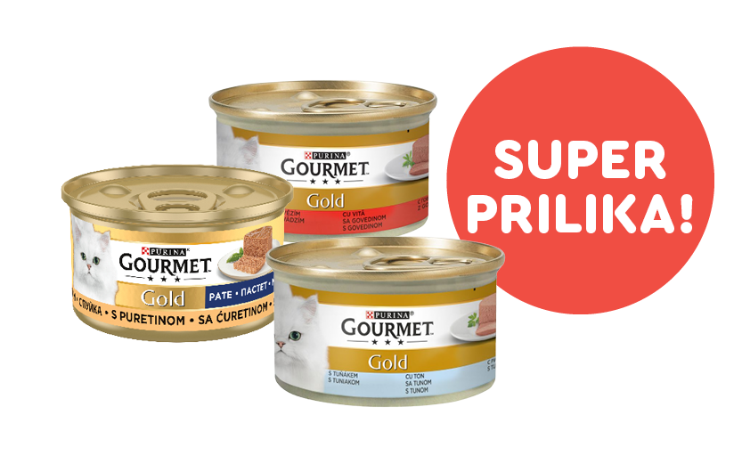 Gourmet Gold razni okusi