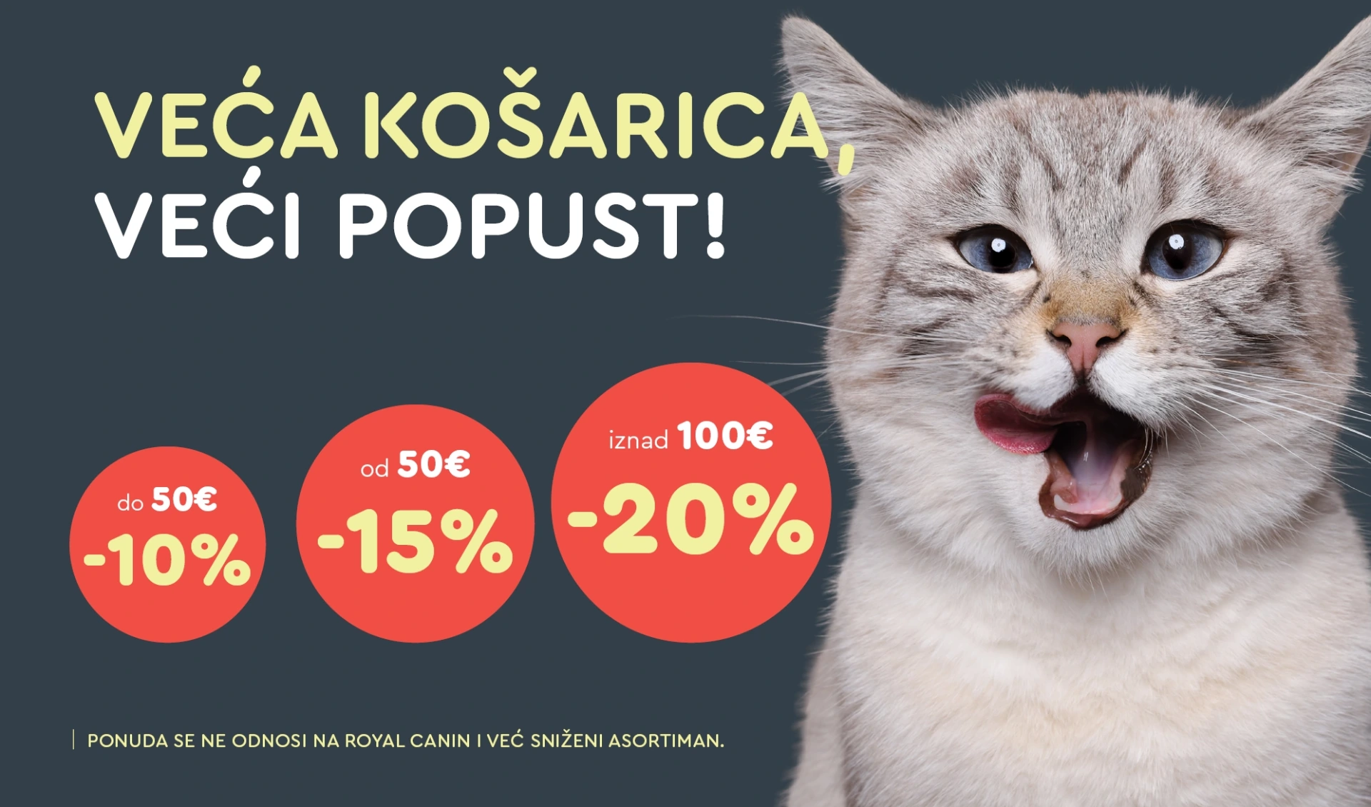Veća košarica - veći popust