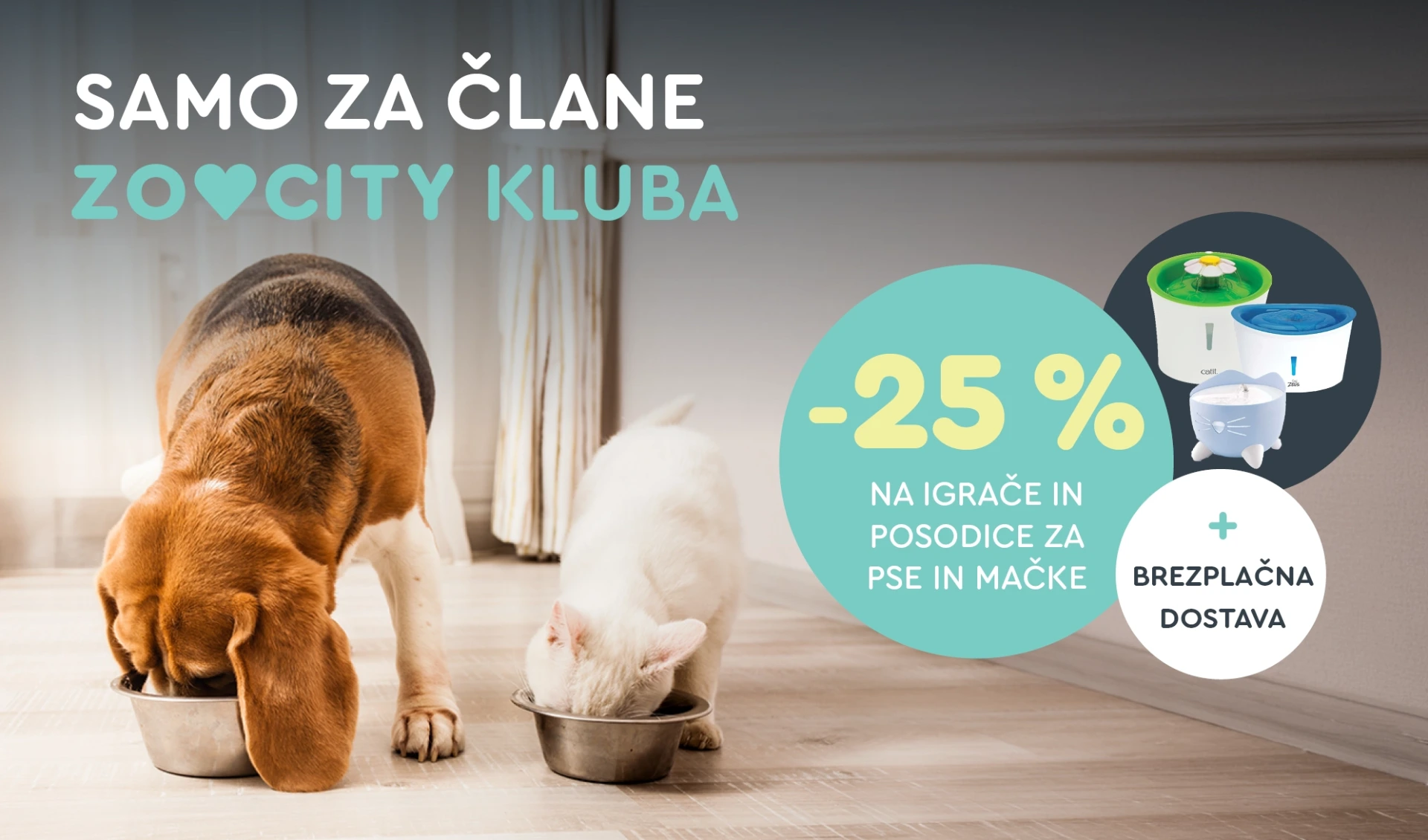 ZOOCITY Slovenija – Igrače in posode za pse in mačke